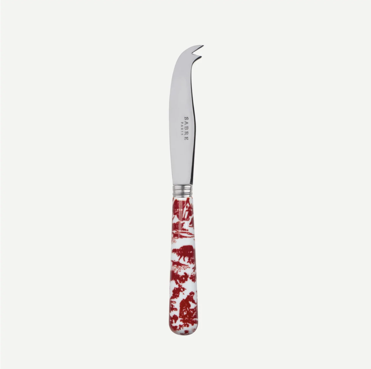 Sabre Toile Cheese Knife Large Red