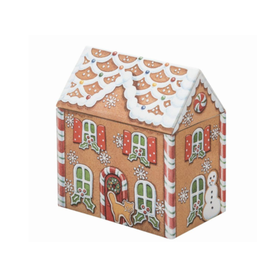 Christmas Gingerbread House Tin