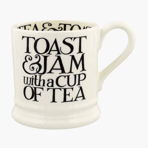 Emma Bridgewater Black Toast Toast & Jam Mug